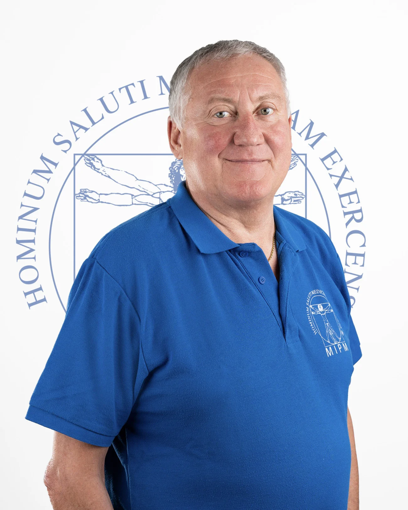 Michael N Rosenheimer blue colour logo